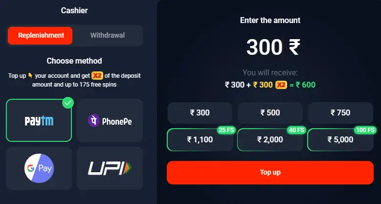 TopX payment methods TopX payment methods